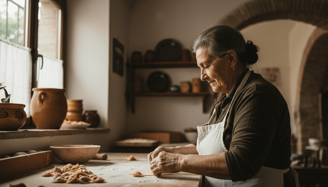 Seamless Local Partnerships - Italian artisan expert in their craft environment